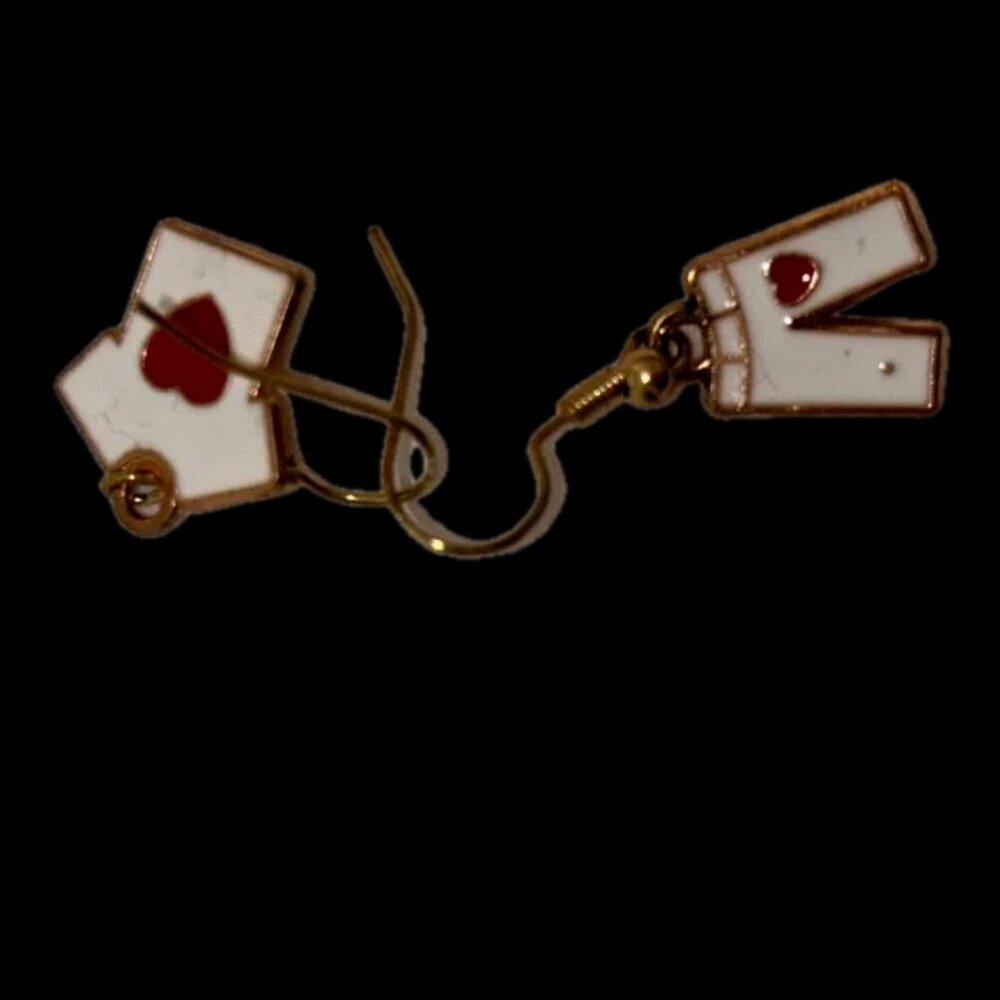 Nordstrom Heart Envelope Earrings - Picture 4 of 5